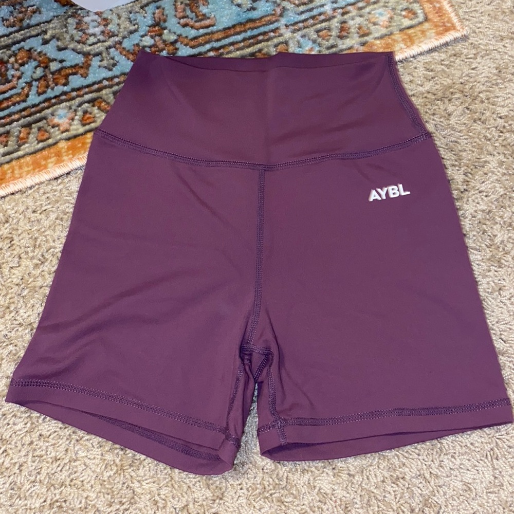 AYBL core shorts purple